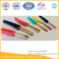 PVC sólido de cobre aislado 8 awg 10 awg Cable Cable por metro de precio